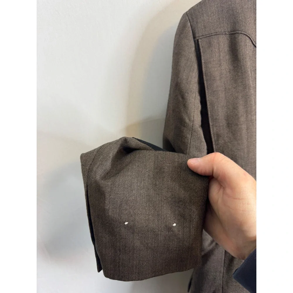 Circle S Mens‎ Western Blazer Brown 100% Wool Elbow Patches Sport Coat 42R